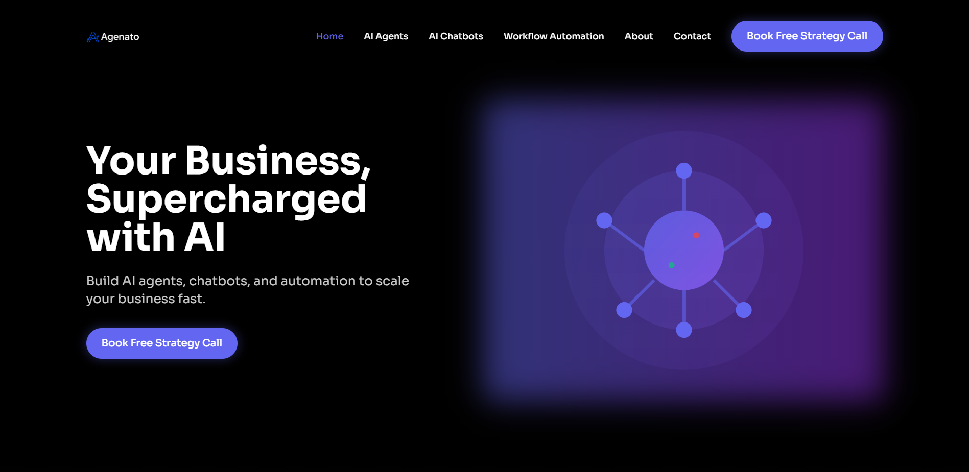 agenato.in website preview